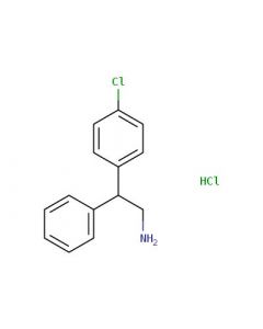 Astatech 2-(4-CHLOROPHENYL)-2-PHENYLETHYLAMINE HCL, 95.00% Purity, 0.25G